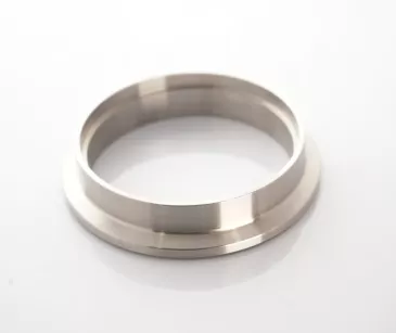 Precision T3 SIZED 3-5/8" V-BAND T/HSG. DISCHARGE FLANGE TO 3" TUBE SS