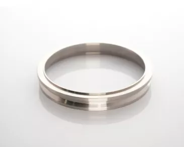 Precision PROMOD 1.15 A/R V-BAND T/HSG OUTLET FLANGE TO 4.5" TUBE SS