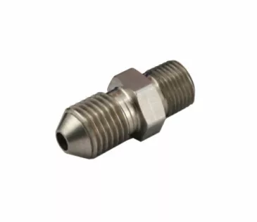 1/8" NPT to -4AN male – Stainless Steel