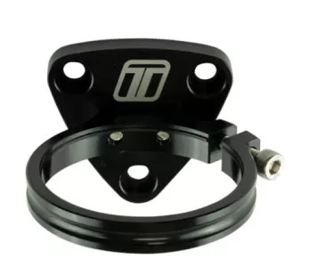 Fuel Pressure Regulator Billet Mounting Bracket (Black)