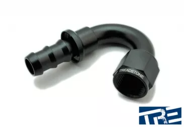 PUSH-ON HOSE END - 150 DEGREE ( CHOOSE YOUR SIZE )
