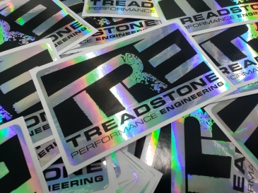 TREADSTONE TRE LOGO HOLOGRAPHIC STICKER PART