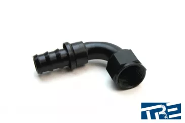 90 DEGREE PUSH-ON HOSE END Fittings ( CHOOSE YOUR SIZE )