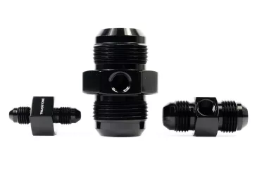 Male to Male AN Union with 1/8" NPT Port