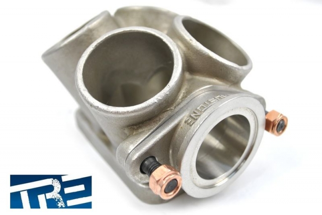 T3 Turbo Merge Collector Adapter, Cast 304 Stainless ( On Backorder )