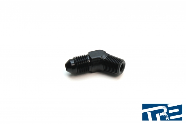 4AN To 1/8" NPT 45 Degree Adapter