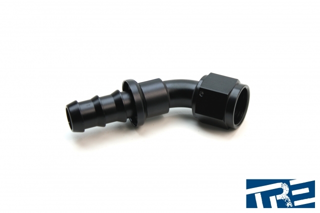 45 Degree Push Lock Swivel Hose Ends