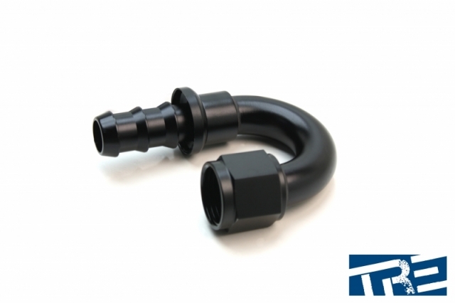 180 Degree Push Lock Swivel Hose Ends
