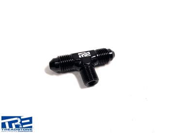 1/8 NPT To 4AN Tee Adapter