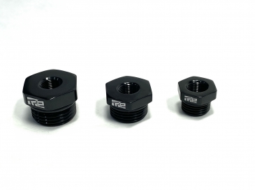 AN Flare Plugs w/ 1/8" Female Port (O-Ring Included)