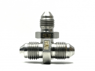 SS 3AN Male to 3AN Male Union Hose Fitting