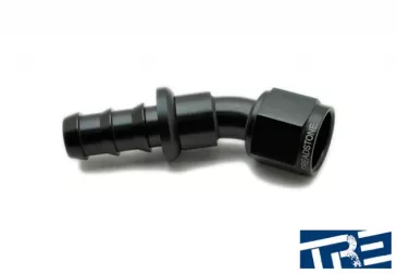 30 DEGREE " PUSH ON "HOSE END FITTINGS ( CHOOSE YOUR SIZE )