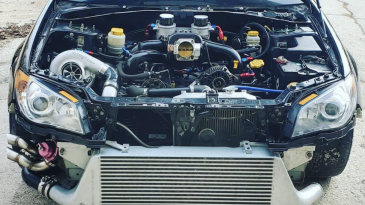 Black - WRX STi Intercooler & Piping Kit