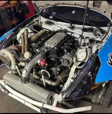 TRSTP9 PASSENGER SIDE OUTLET SINGLE TURBO/SUPERCHARGER CHEVY, CORVETTE, GM, VIPER 1300HP
